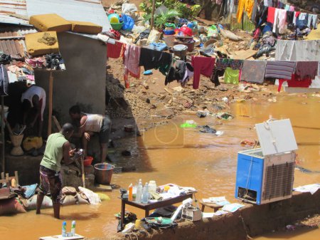 Foto de Inundaciones en Freetown, Sierra Leona - Imagen libre de derechos