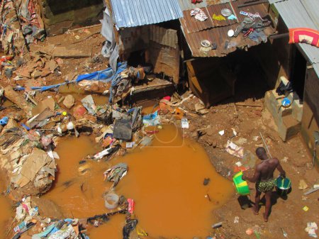Foto de Inundaciones en Freetown, Sierra Leona - Imagen libre de derechos