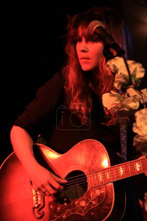 Photo for Ida Jenshus performing at the Crossroad Club - Royalty Free Image