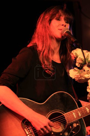 Photo for Ida Jenshus performing at the Crossroad Club - Royalty Free Image