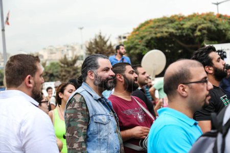 Téléchargez les photos : LIBAN - CRISE DES GARBURES - # YOUSTINK PROTEST - en image libre de droit