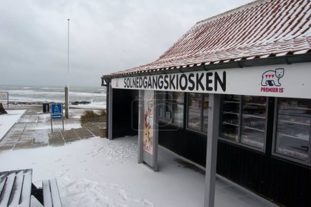 Photo for Skagen town in Denmark in winter - Royalty Free Image