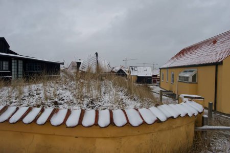 Photo for Skagen town in Denmark in winter - Royalty Free Image