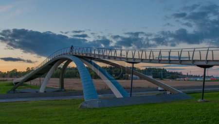 Foto de Puente Leonardo Da Vinci - Imagen libre de derechos