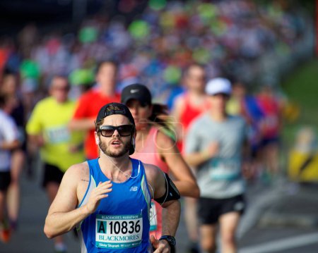 Foto de Personas corriendo en maratón, Sydney 2025 - Imagen libre de derechos