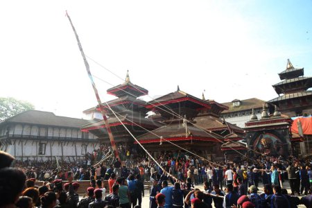 Téléchargez les photos : Festival Indra Jatra au Népal - en image libre de droit