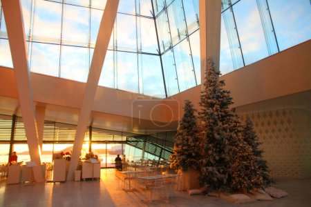 Photo for Pre-Christmas mood in the Opera in Oslo, Norway - Royalty Free Image