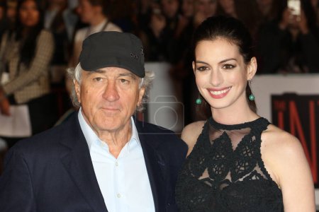 Photo for London, UK the intern premiere, red carpet - Royalty Free Image
