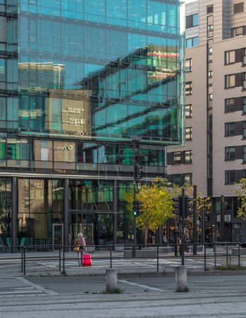 Téléchargez les photos : Gratte-ciel moderne dans la ville, Oslo - en image libre de droit