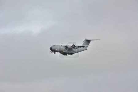 Photo for A400M military aircraft flying in the sky - Royalty Free Image