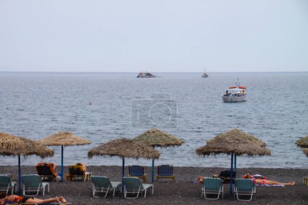 Photo for "Santorini Hellas, Greece. Summer vacation" - Royalty Free Image