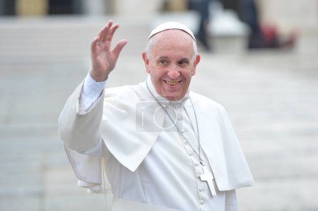 Photo for ITALY - VATICAN - POPE FRANCIS ADDRESSES SCANDALS - Royalty Free Image