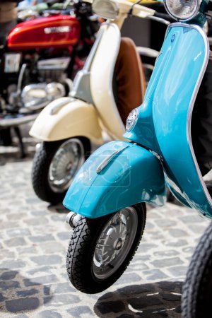 Photo for Couple of Lambrettas early 50s - Royalty Free Image