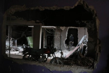 Foto de Edificio destruido en Siria - Imagen libre de derechos
