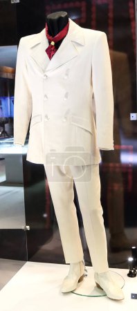 Photo for UK, London: Priscilla Presley has showcased Elvis memorabilia at a new exhibition at the 02 Arena in London, on November 3, 2015. - Royalty Free Image