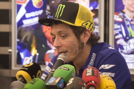 Photo for SPAIN - SPORTS - VALENTINO ROSSI - Royalty Free Image