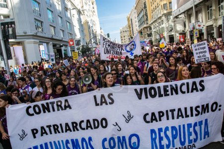 Foto de ESPAÑA - MADRID - DESARROLLO DEL FEMINISMO - Imagen libre de derechos
