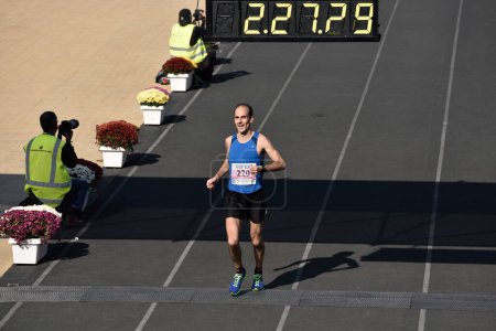 Téléchargez les photos : Célèbre marathon d'Athènes. Marathon à Athènes, Grèce - en image libre de droit