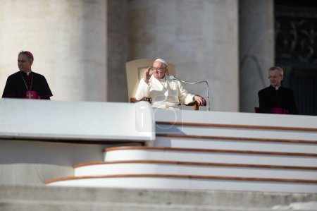 Foto de Italia, Ciudad del Vaticano, Papa Francisco - Imagen libre de derechos