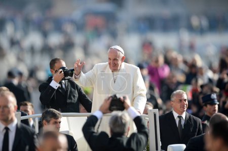 Foto de Italia, Ciudad del Vaticano, Papa Francisco - Imagen libre de derechos