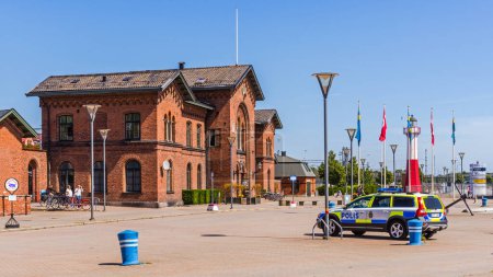 Téléchargez les photos : Gare ferroviaire de Ystad - en image libre de droit