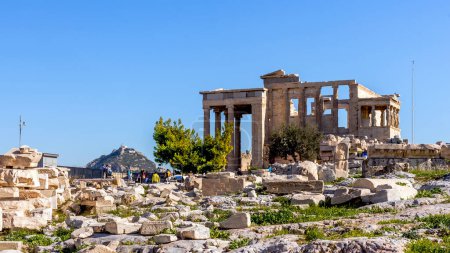 Foto de Viejo templo de Atenea - Imagen libre de derechos