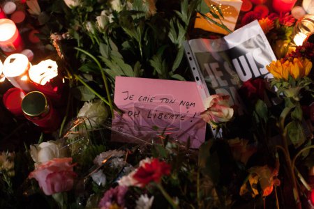Téléchargez les photos : ALLEMAGNE. PARIS ATTACKS. BERLIN. VIGILE - en image libre de droit