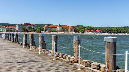 Photo for View of the beach in Sopot - Royalty Free Image