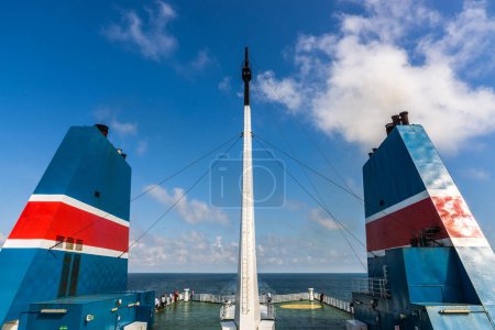 Photo for Main deck of the Polish ferry Wawel - Royalty Free Image