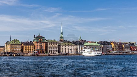 Foto de Vista sobre Gamla stan en Estocolmo - Imagen libre de derechos