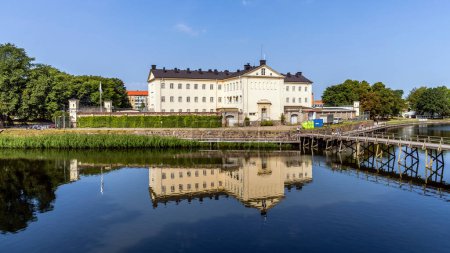 Foto de La vista panorámica de la prisión de Kalmar - Imagen libre de derechos