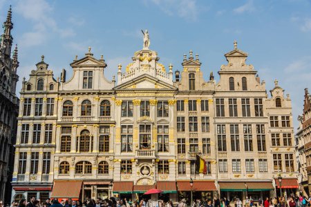 Photo for Guildhalls in the Grand Place - Royalty Free Image