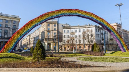 Téléchargez les photos : The Rainbow, installation artistique - en image libre de droit