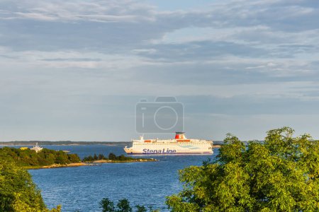 Photo for Scenic view of big ship in the sea - Royalty Free Image