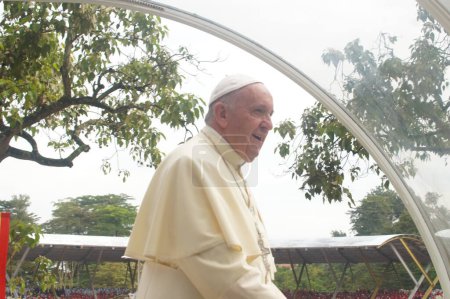 Photo for POPE FRANCIS - UGANDA - KAMPALA - CHRISTIAN - Royalty Free Image