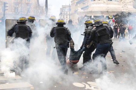 Téléchargez les photos : FRANCE PARIS - Manifestation de la COP21 sur le réchauffement climatique - en image libre de droit