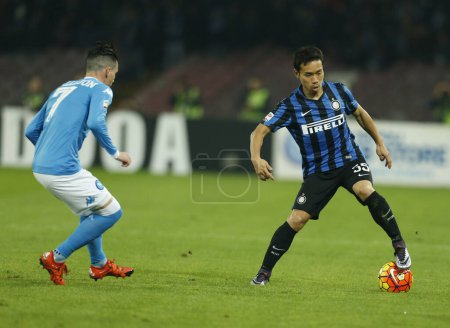 Photo for Football game - Serie A - Napoli - Inter Milan - Royalty Free Image