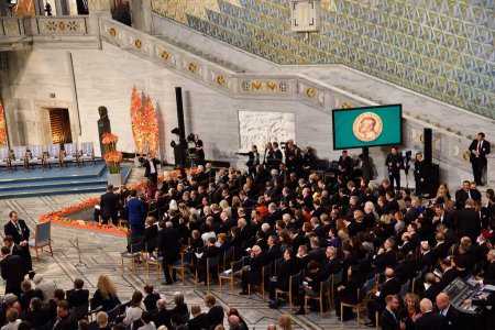 Téléchargez les photos : Prix Nobel de la paix oslo, norway - en image libre de droit