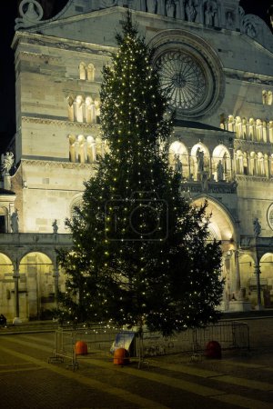 Téléchargez les photos : Arbre de Noël dans la ville européenne - en image libre de droit