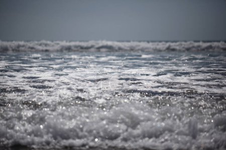 Photo for Splashing waves of the sea - Royalty Free Image