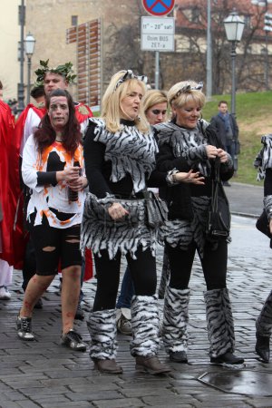 Téléchargez les photos : Défilé de carnaval à Zagreb - en image libre de droit