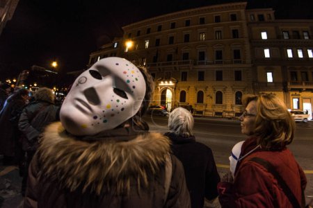 Foto de ITALIA - VIOLENCIA GENERAL - PROTESTA SEXISMO - Imagen libre de derechos