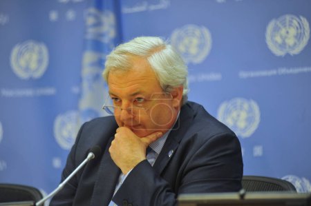 Téléchargez les photos : Luiz Roberto Lima aux Nations Unies à New York Politics - en image libre de droit