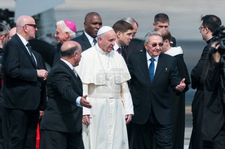 Téléchargez les photos : CUBA - LEADERS RELIGIEUX - POPE FRANÇOIS - en image libre de droit