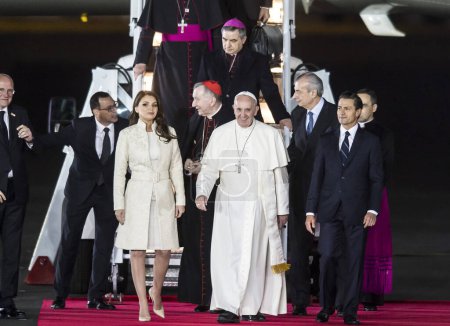 Téléchargez les photos : MEXIQUE-MEXIQUE VILLE-POPE FRANÇOIS - en image libre de droit