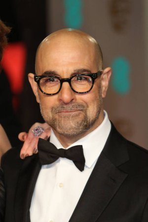 Photo for LONDON, ENGLAND - FEBRUARY 14: Stanley Tucci attends the EE British Academy Film Awards at The Royal Opera House on February 14, 2016 in London, England. - Royalty Free Image