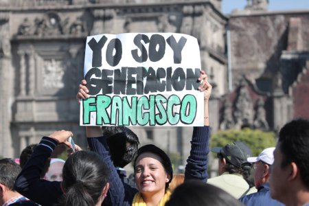 Téléchargez les photos : MEXIQUE - RELIGION - PAPE FRANÇOIS - en image libre de droit