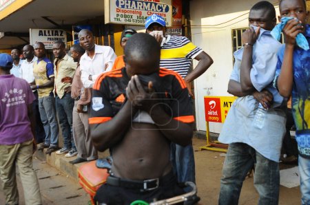 Téléchargez les photos : OUGANDA - ELECTIONS - VIOLENCE et émeute - en image libre de droit