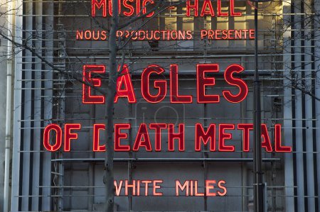 Photo for Eagles of Death Metal perform in Paris for attack survivors - Royalty Free Image