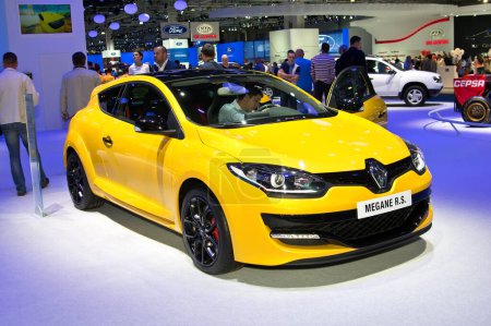 Photo for "Renault Megane RS on international motor show exhibition - Royalty Free Image